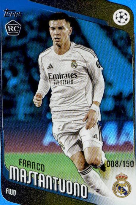 Franco Mastantuono [Blue Foil] #172
