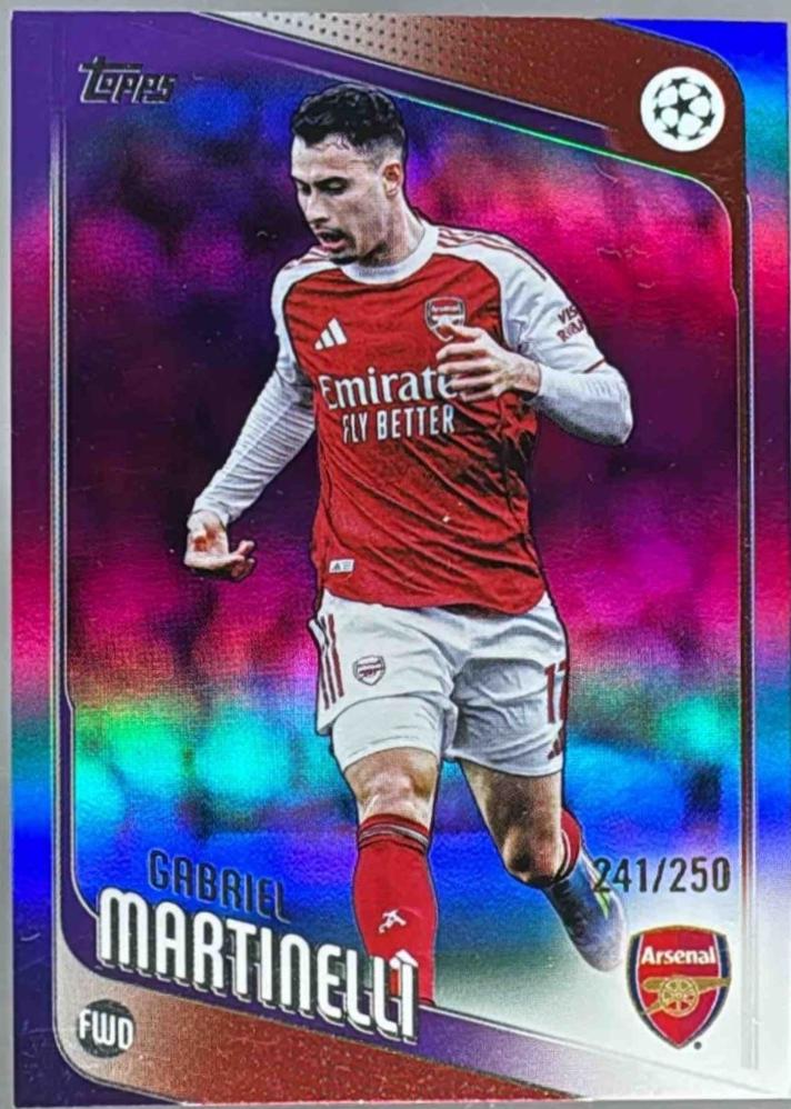 Gabriel Martinelli [Purple Foil] #19