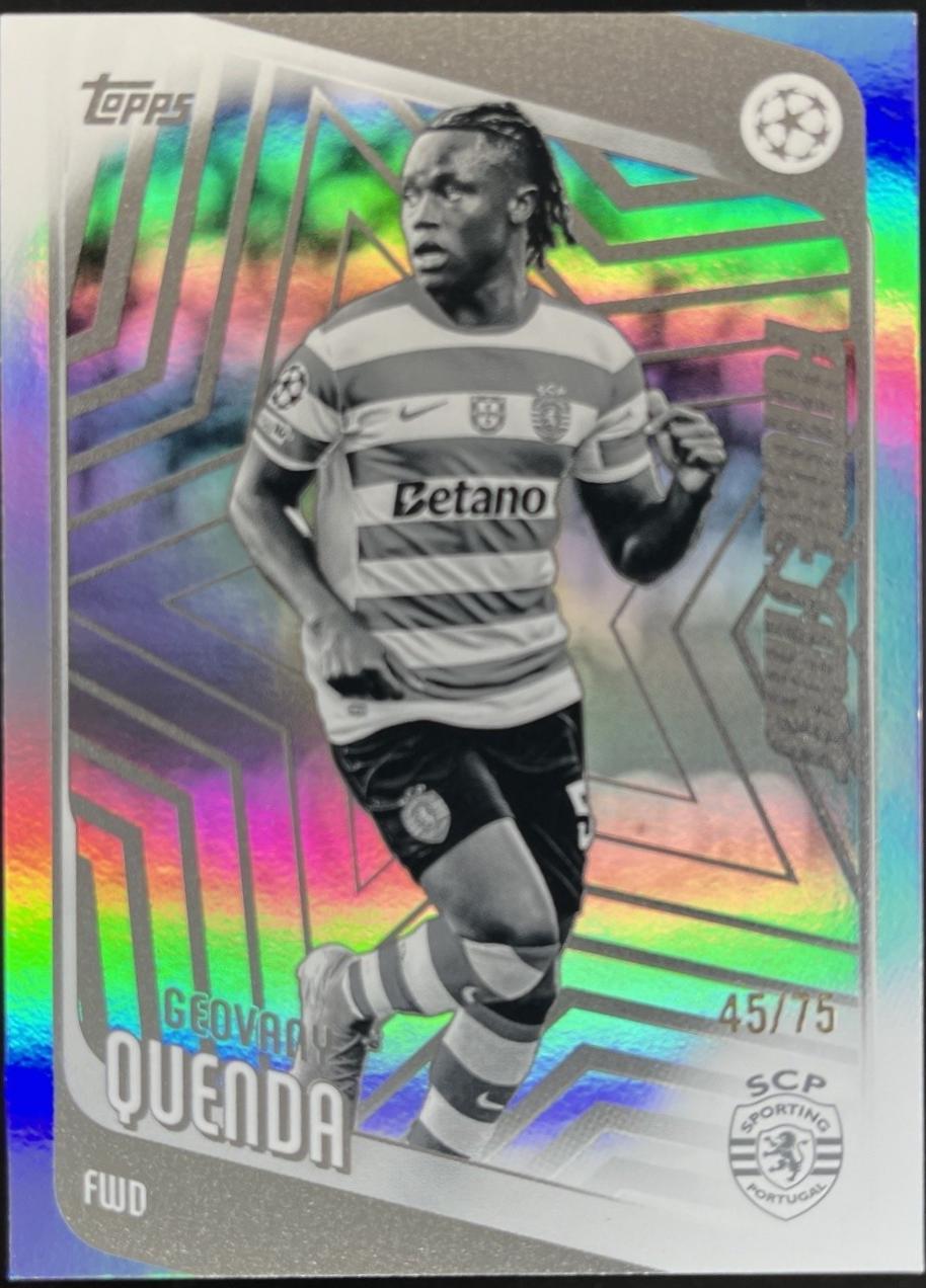 Geovany Quenda [Black White Foil] #95