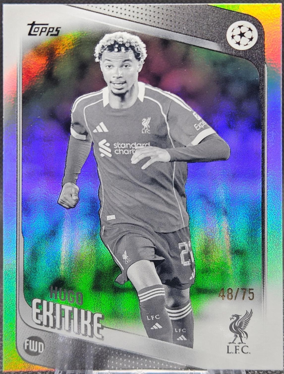 Hugo Ekitike [Black White] #176