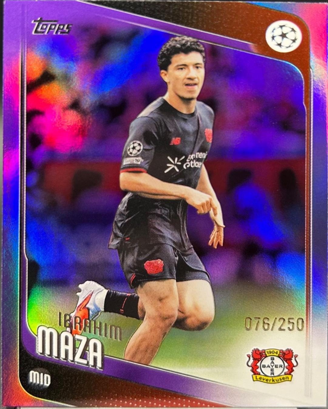 Ibrahim Maza [Purple Foil] #72