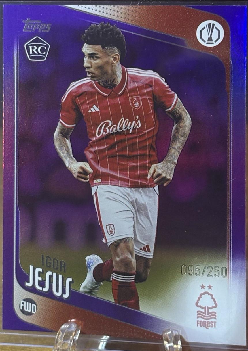 Igor Jesus [Purple Foil] #161