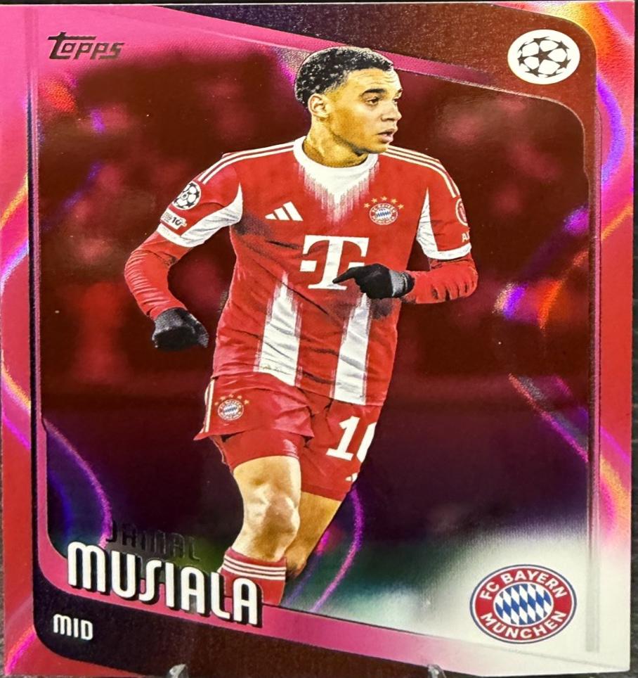Jamal Musiala [Neon Pink Flowfractor] #130