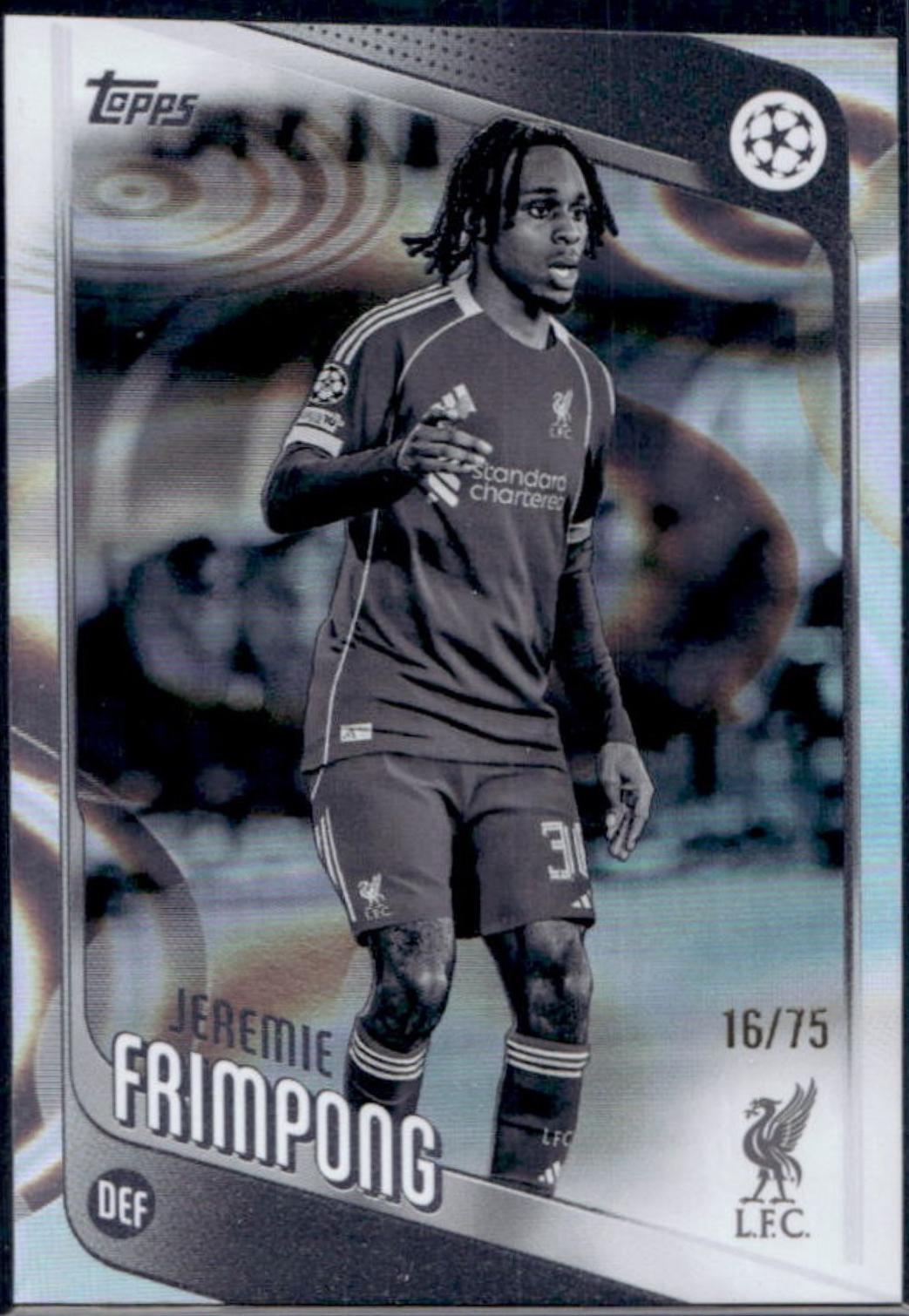 Jeremie Frimpong [Black White Raindrops] #6