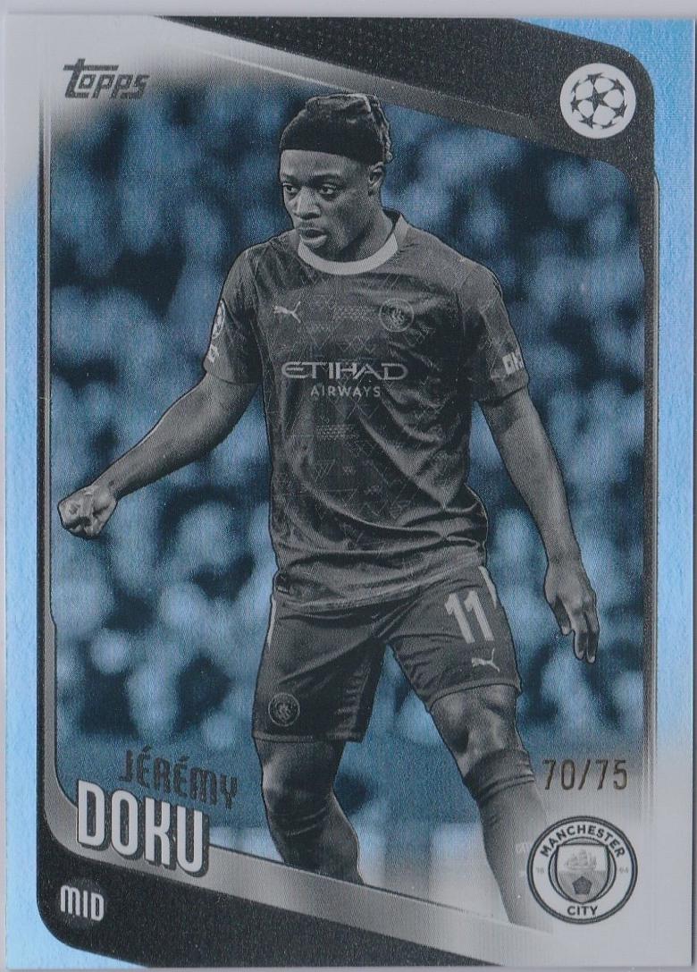 Jeremy Doku [Black White Foil] #47