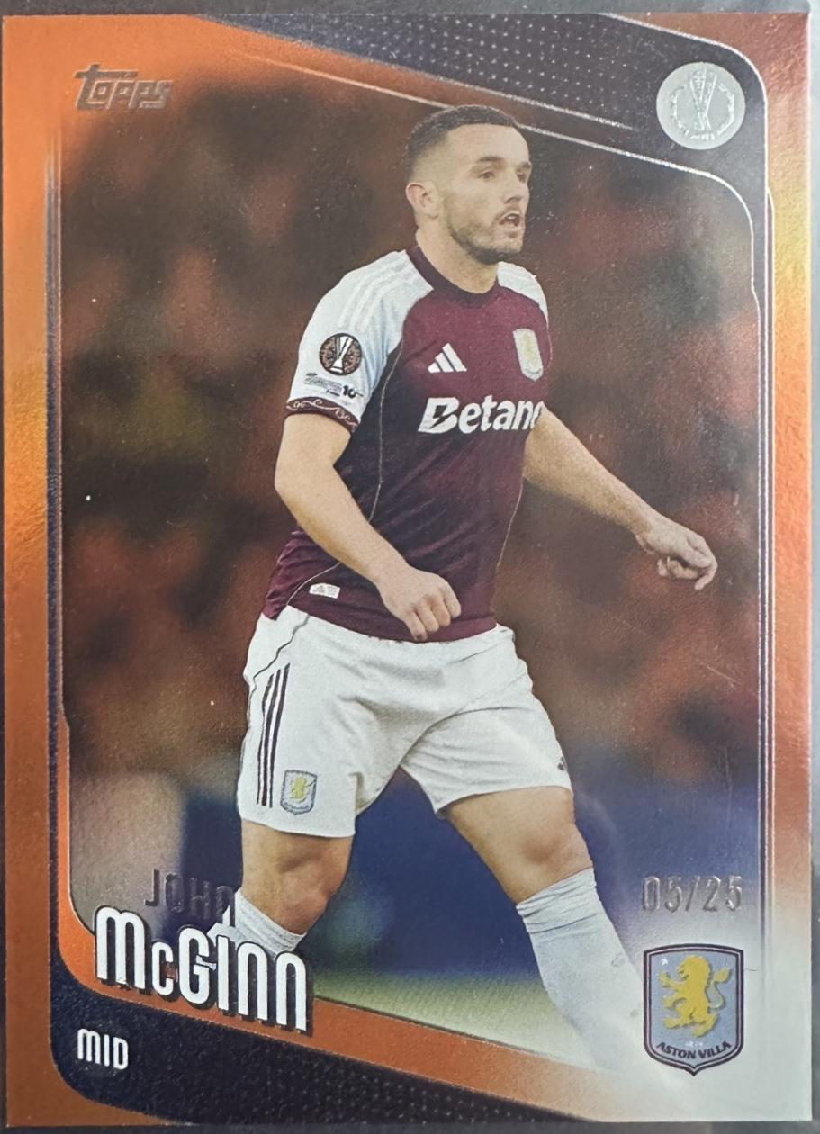 John McGinn [Orange Foil] #28