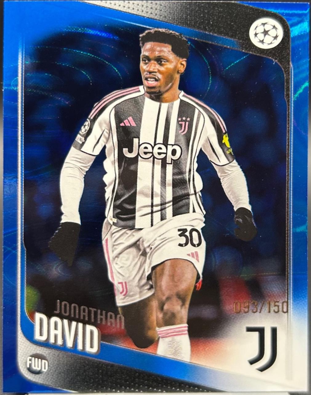 Jonathan David [Blue Foil] #17