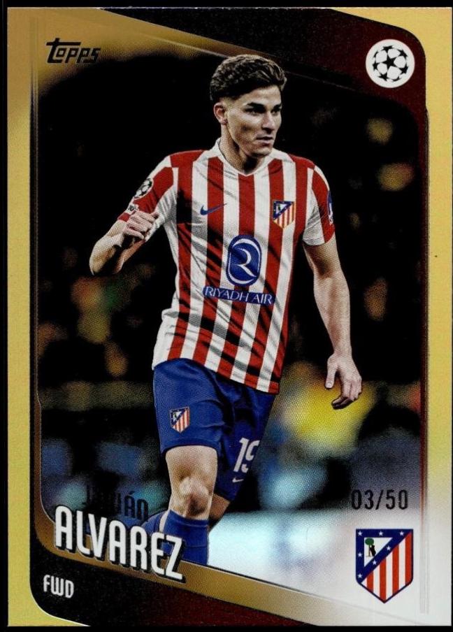Julian Alvarez [Gold Foil] #154
