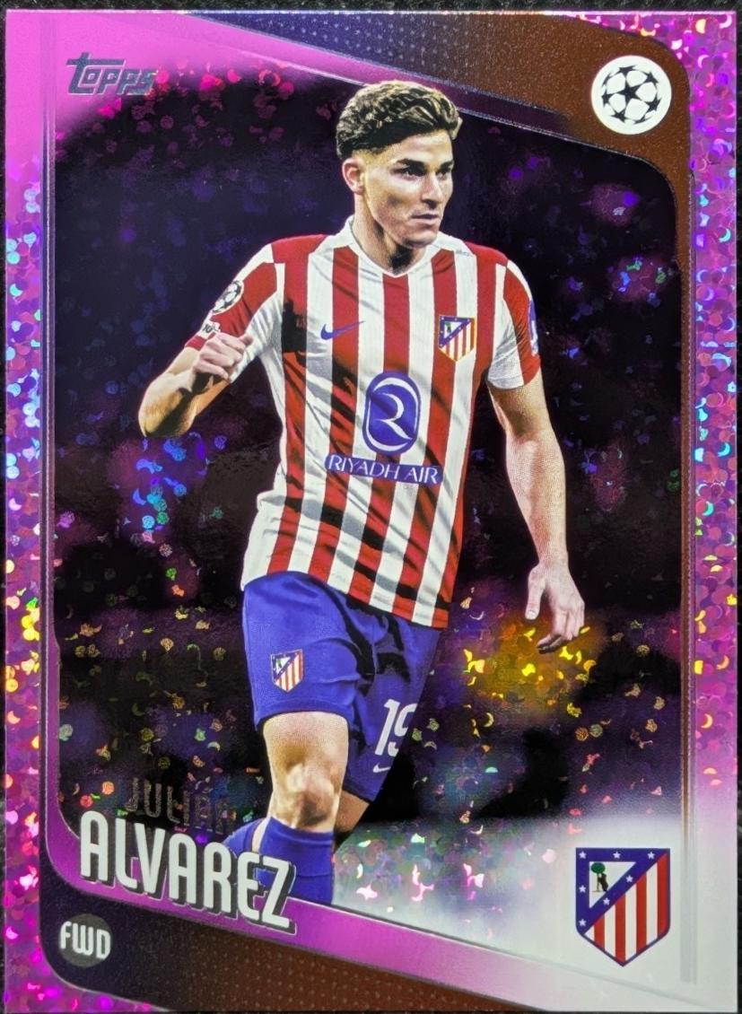 Julian Alvarez [Pink Foil] #154