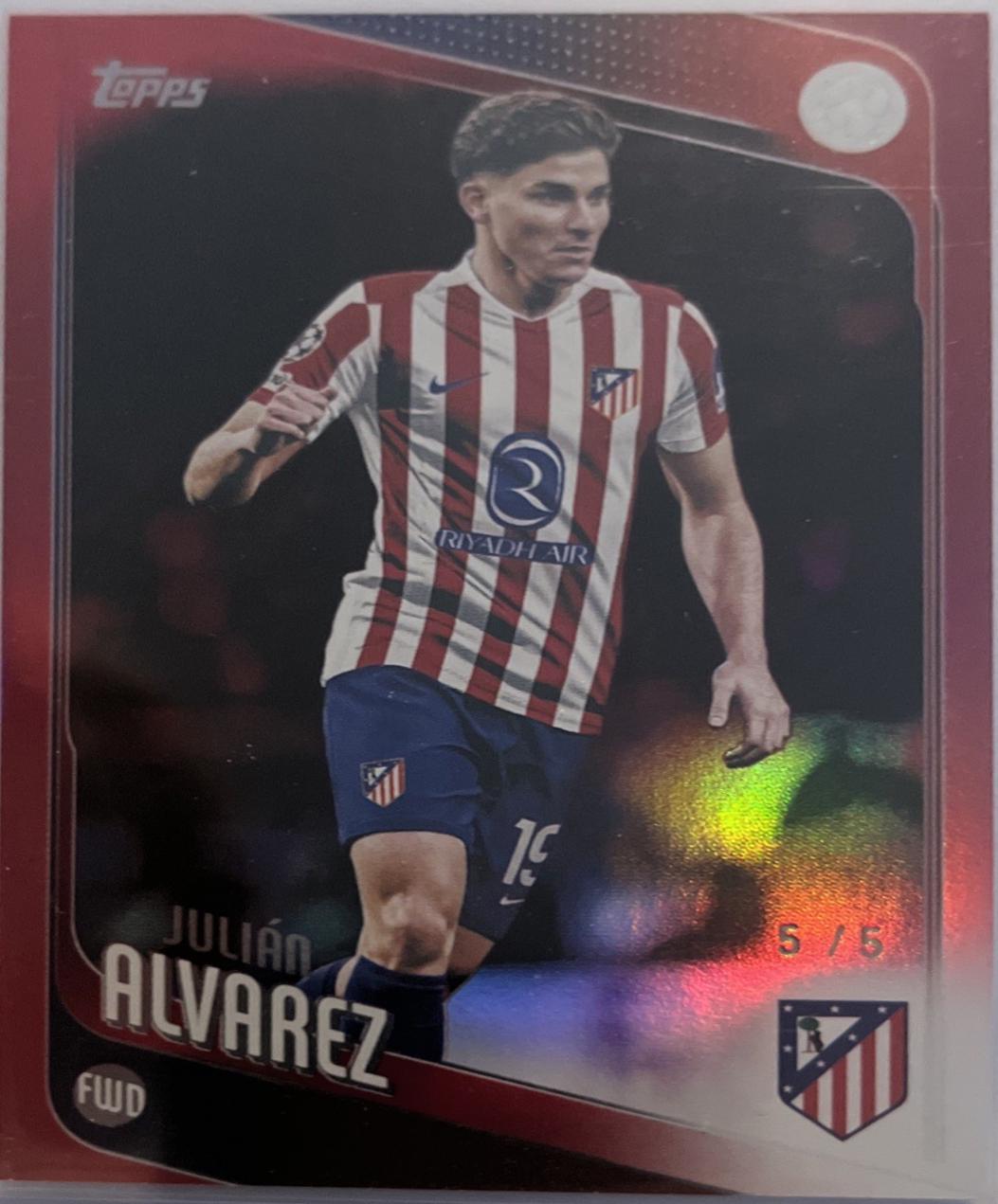 Julian Alvarez [Red] #154