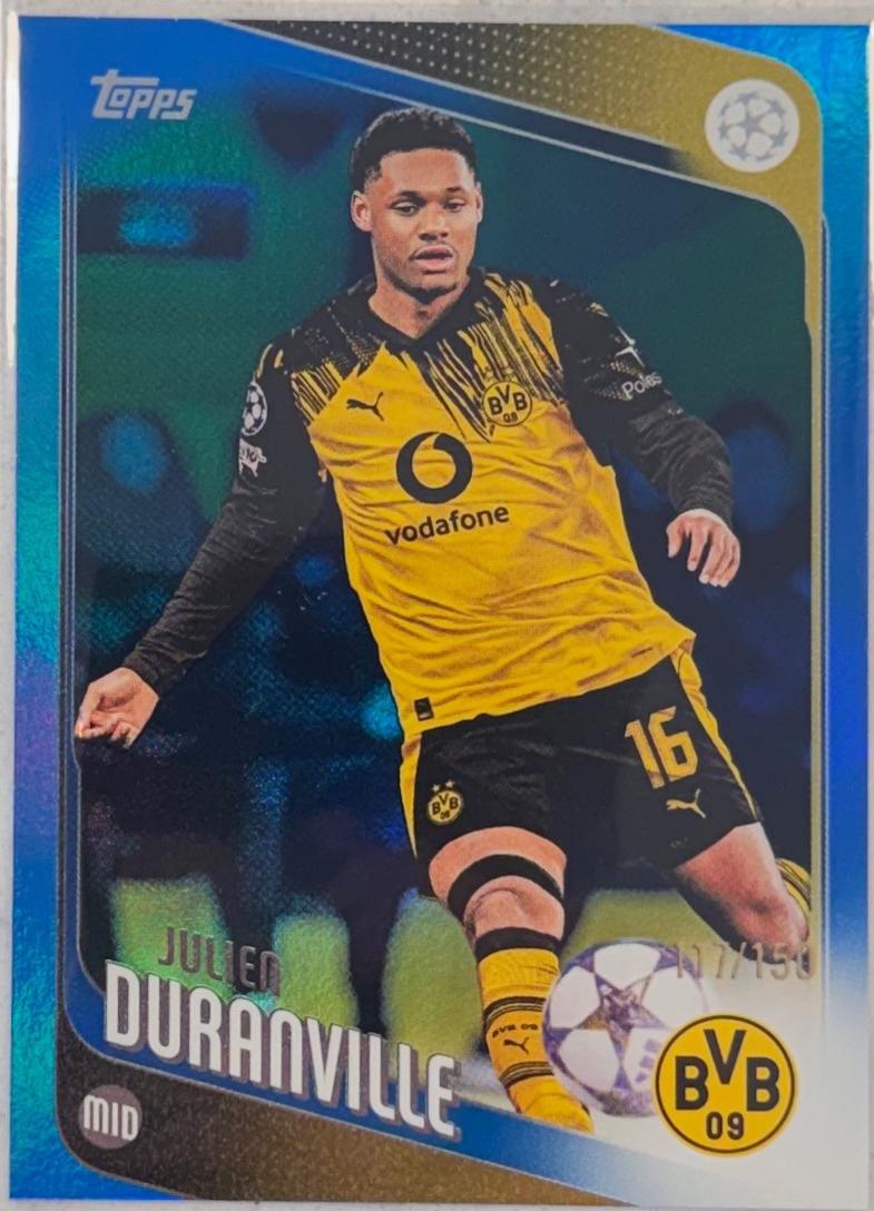 Julien Duranville [Blue Foil] #25