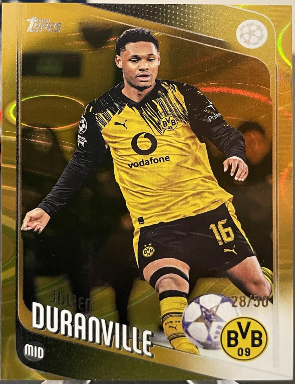 Julien Duranville [Gold Foil] #25