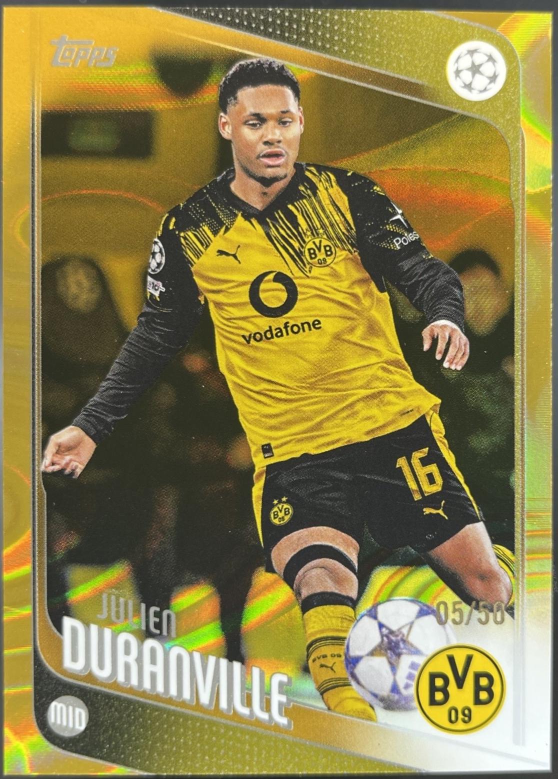 Julien Duranville [Gold Raindrops] #25