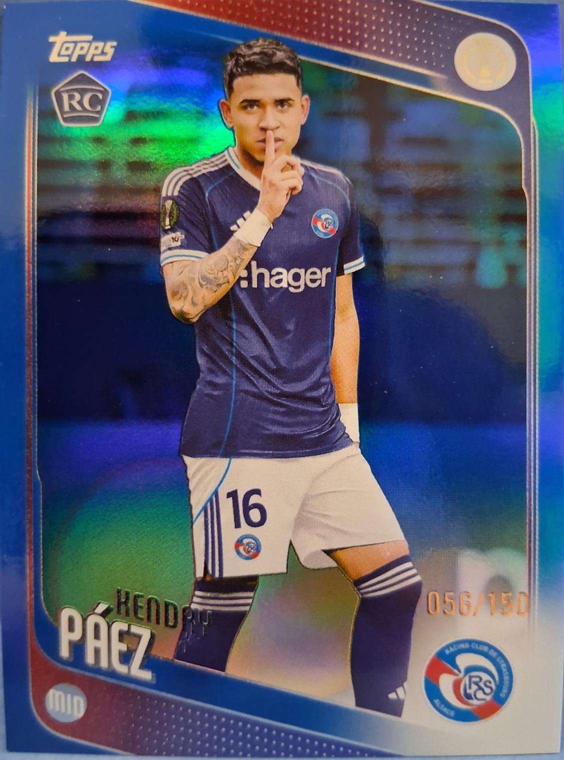 Kendry Paez [Blue Foil] #29