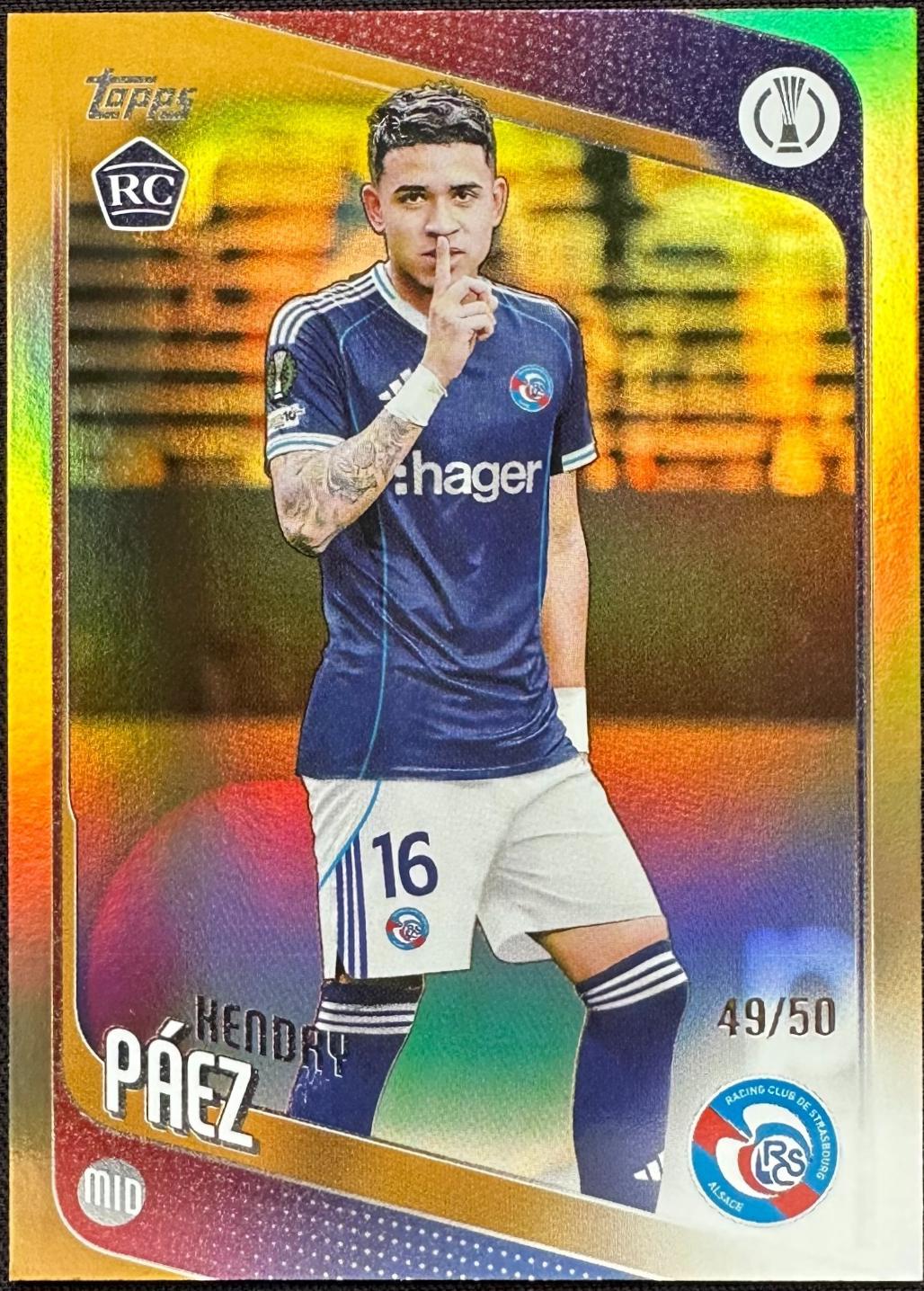 Kendry Paez [Gold Foil] #29