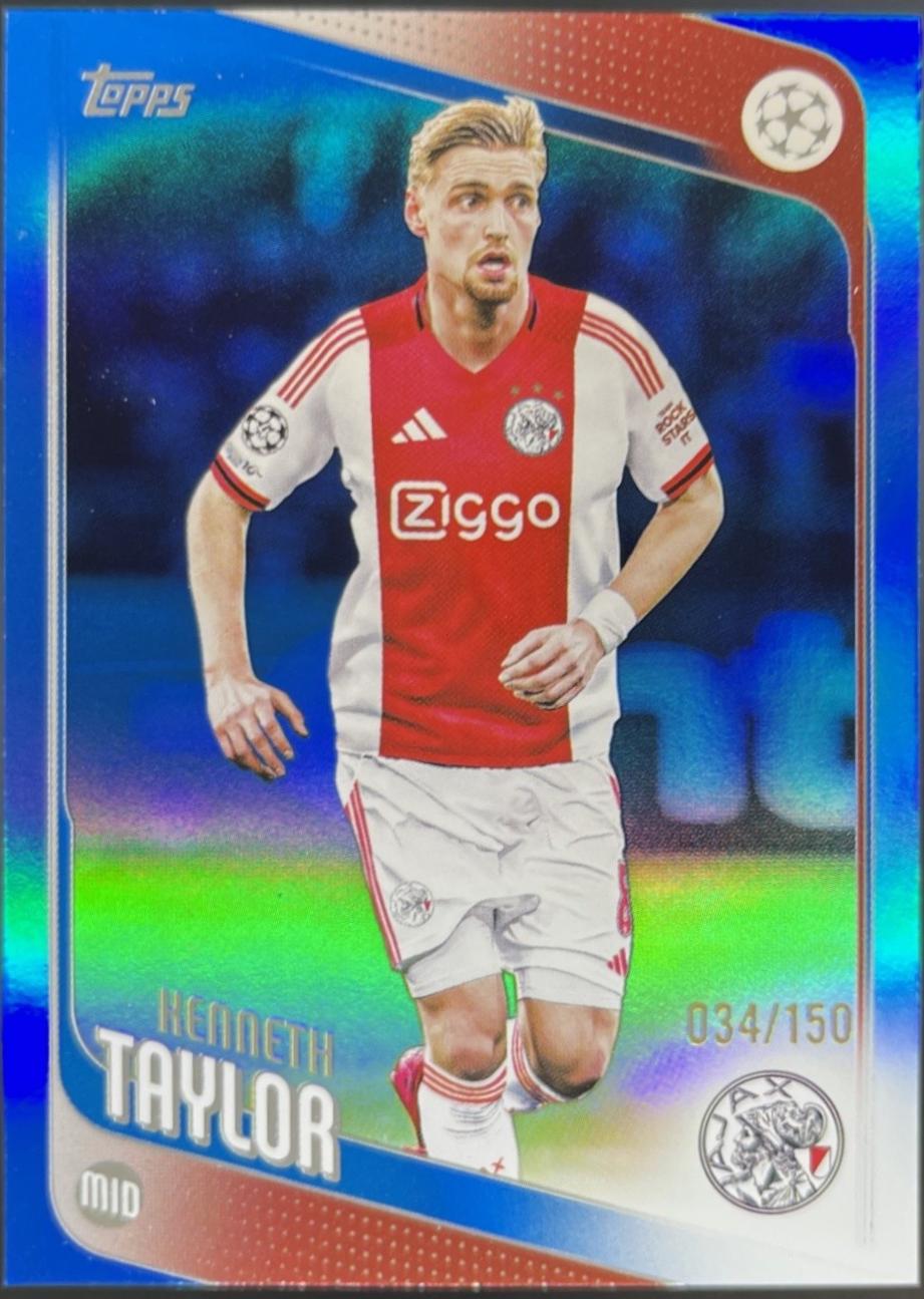 Kenneth Taylor [Blue Foil] #127