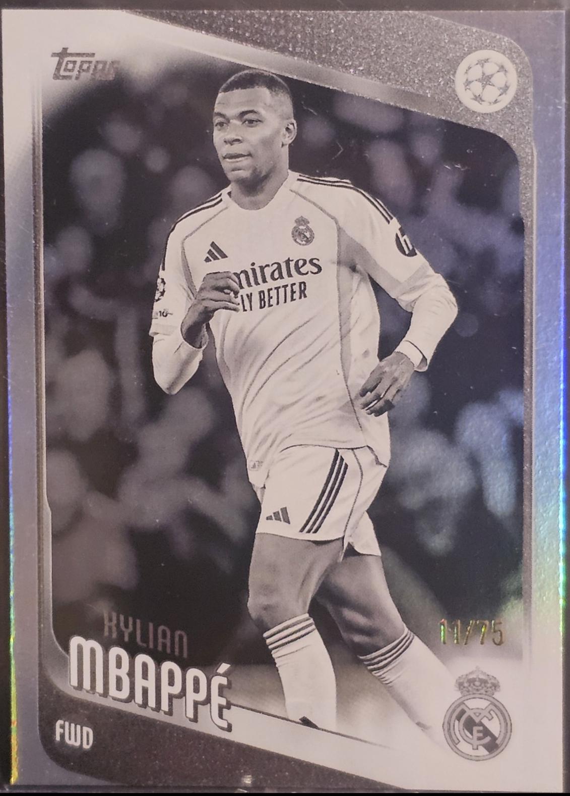 Kylian Mbappe [Black White] #112