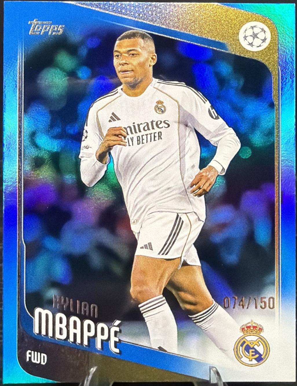 Kylian Mbappe [Blue Foil] #112