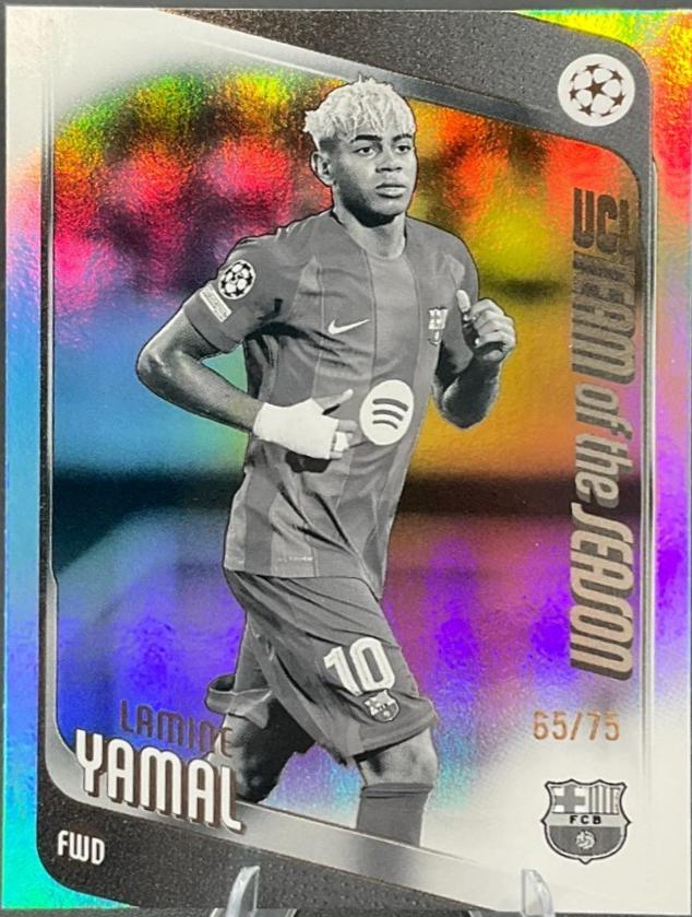 Lamine Yamal [Black White Raindrops] #10