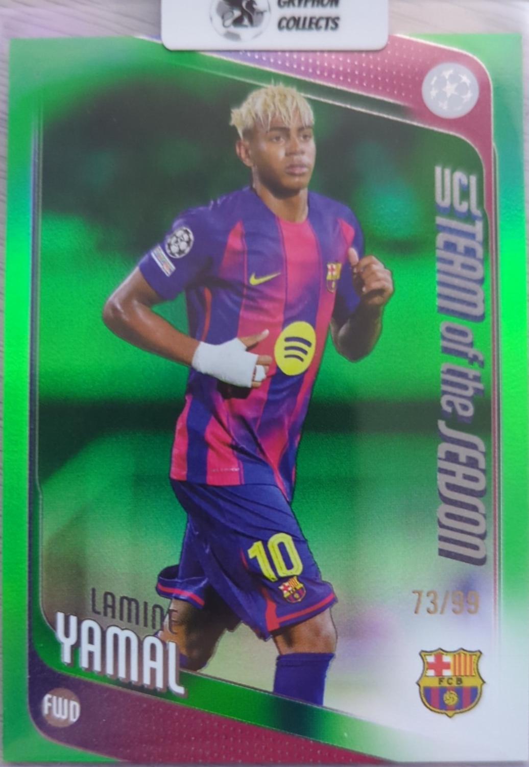 Lamine Yamal [Green Foil] #10