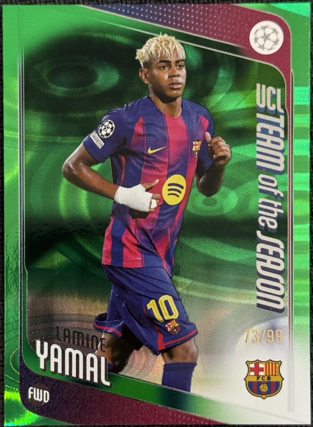 Lamine Yamal [Green Raindrops] #10