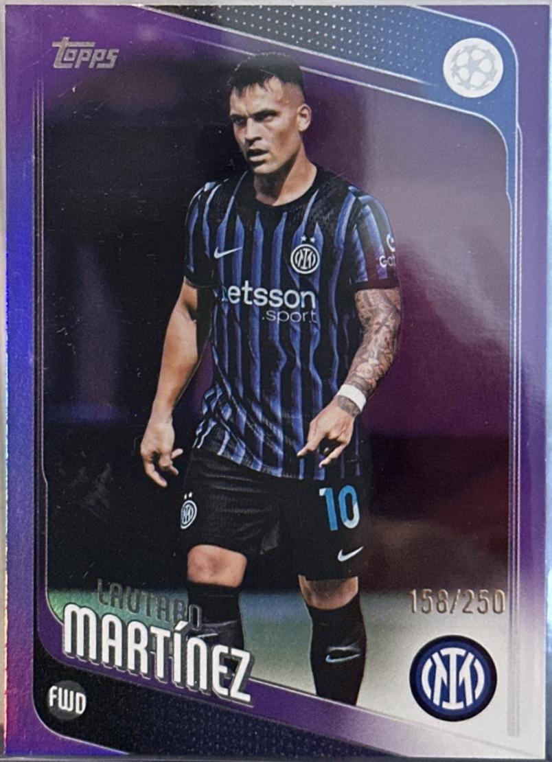 Lautaro Martinez [Purple Foil] #156