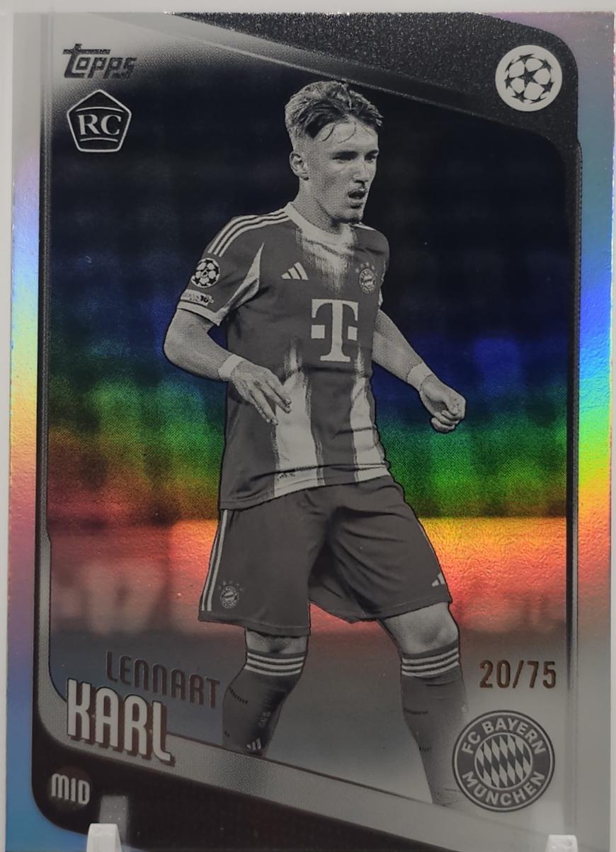 Lennart Karl [Black White Foil] #187