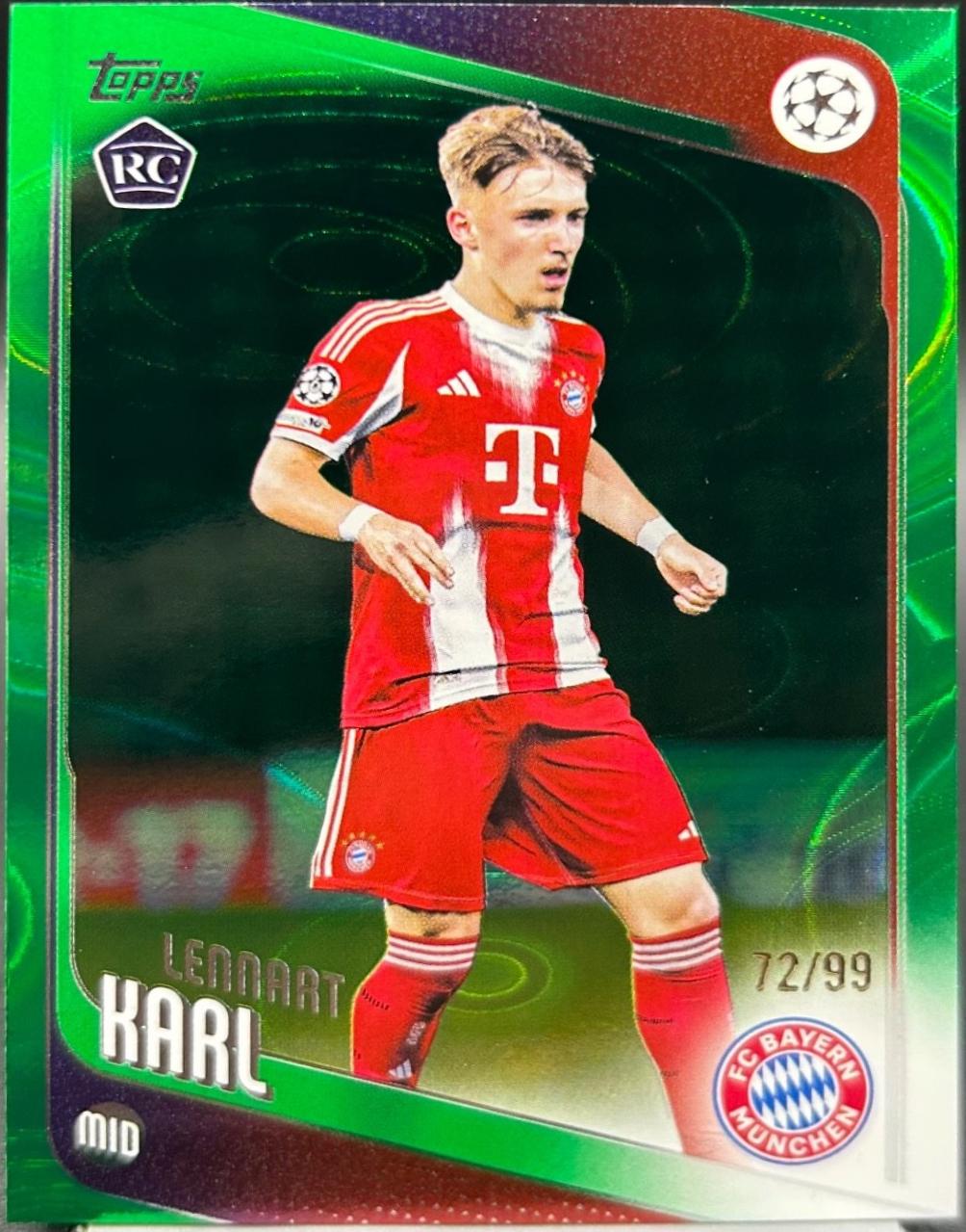 Lennart Karl [Green Foil] #187
