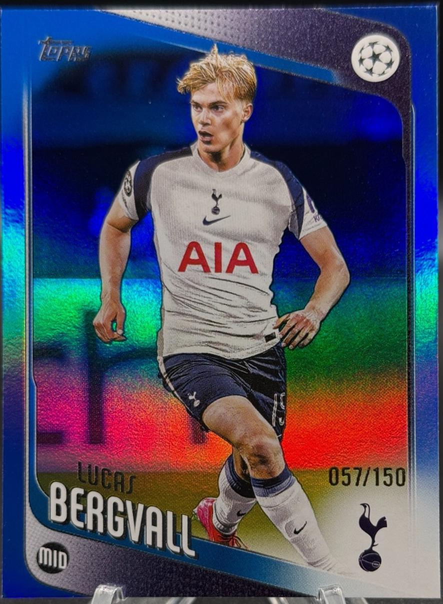 Lucas Bergvall [Blue Foil] #121