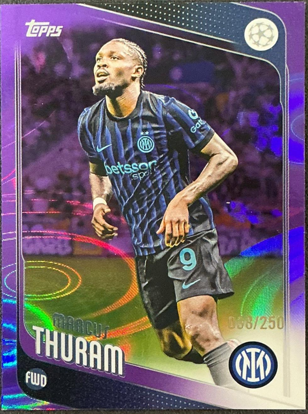 Marcus Thuram [Purple Raindrops] #48