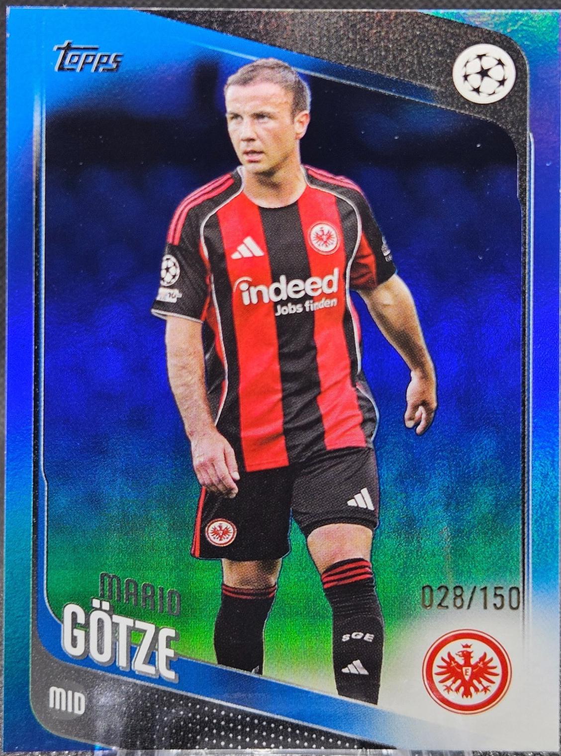 Mario Gotze [Blue Foil] #162