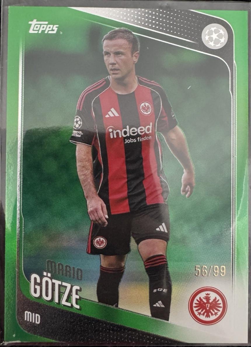 Mario Gotze [Green Foil] #162
