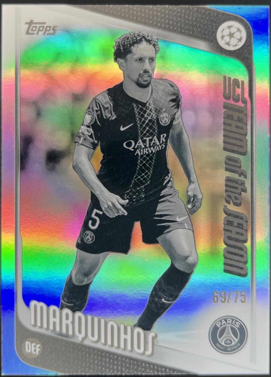 Marquinhos [Black White Foil] #92