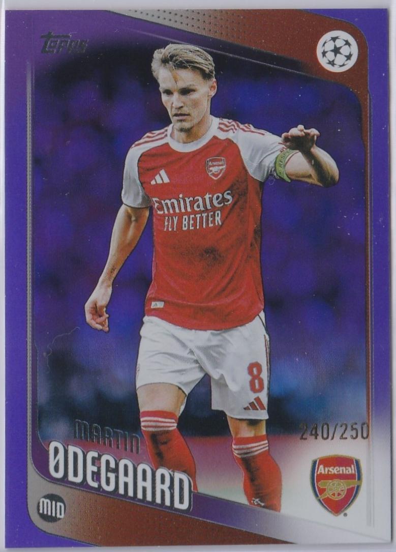 Martin Odegaard [Purple Foil] #157