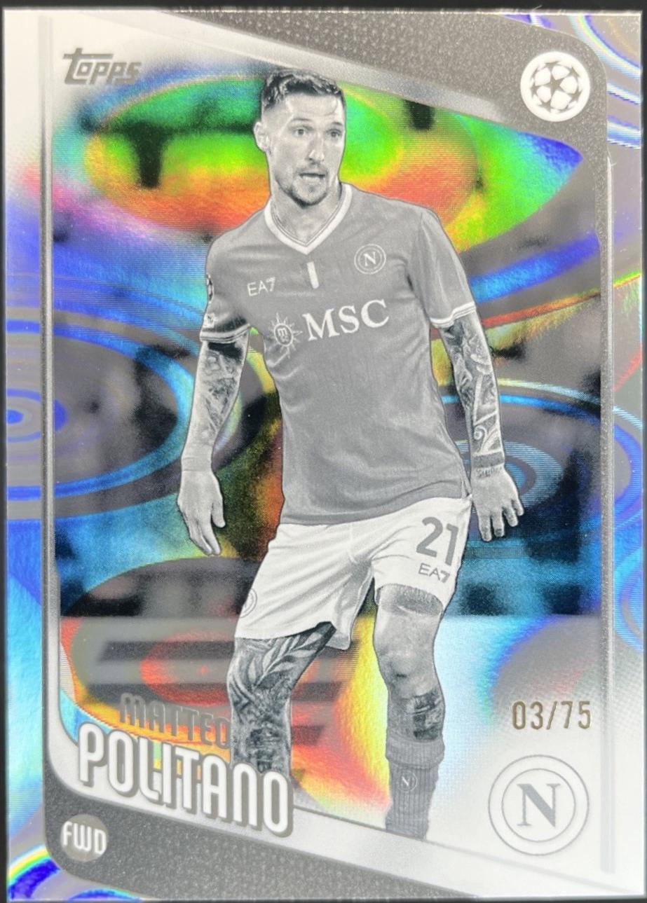 Matteo Politano [Black White Raindrops] #7