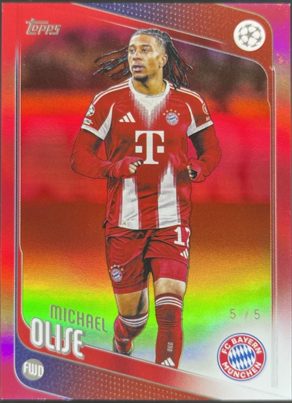 Michael Olise [Red Foil] #4