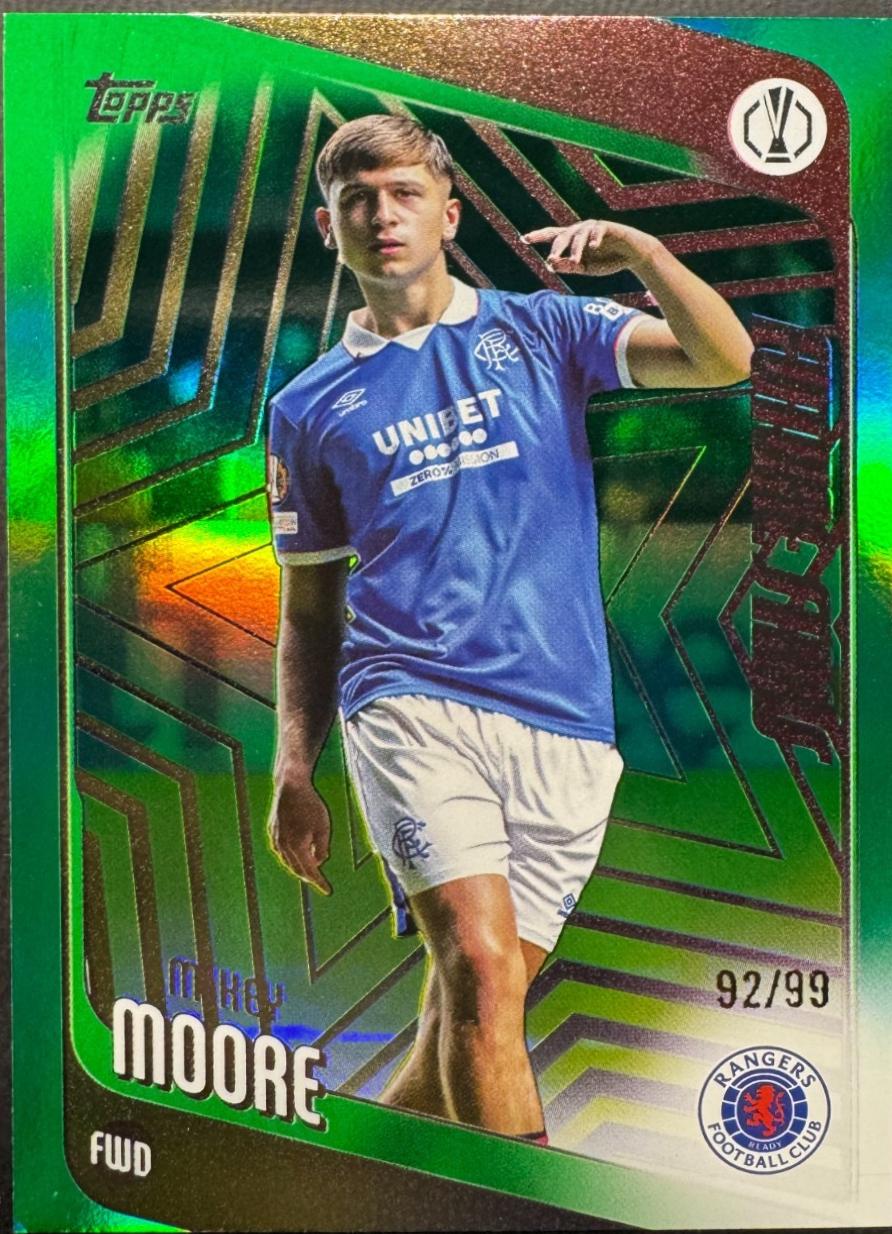 Mikey Moore [Green Foil] #56