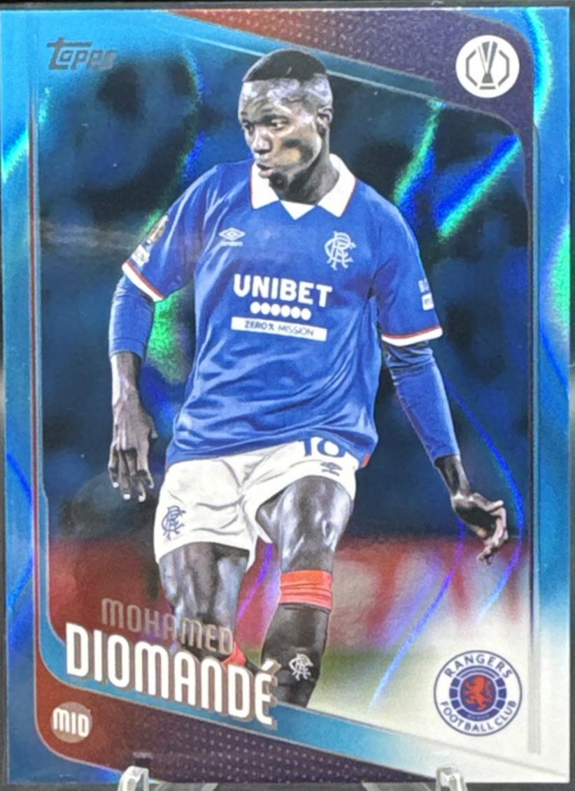 Mohamed Diomande [Neon Blue Flowfractor] #45