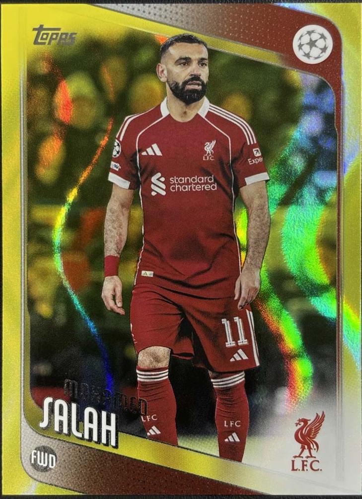 Mohamed Salah [Neon Yellow Flowfractor] #136