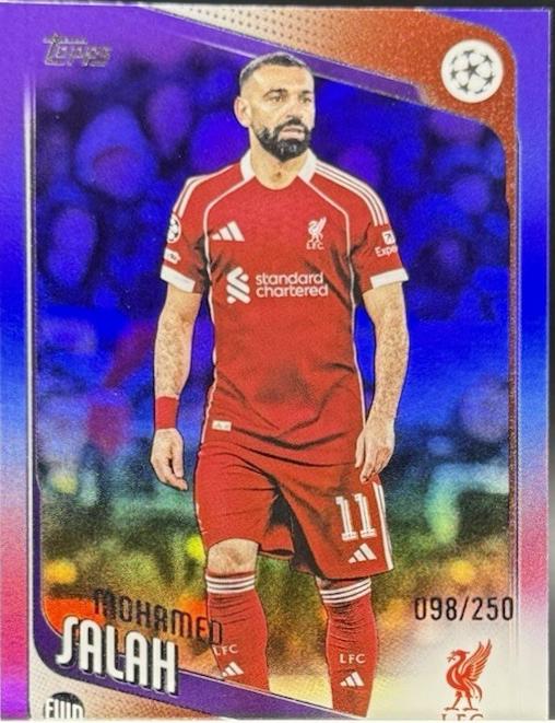 Mohamed Salah [Purple Foil] #136