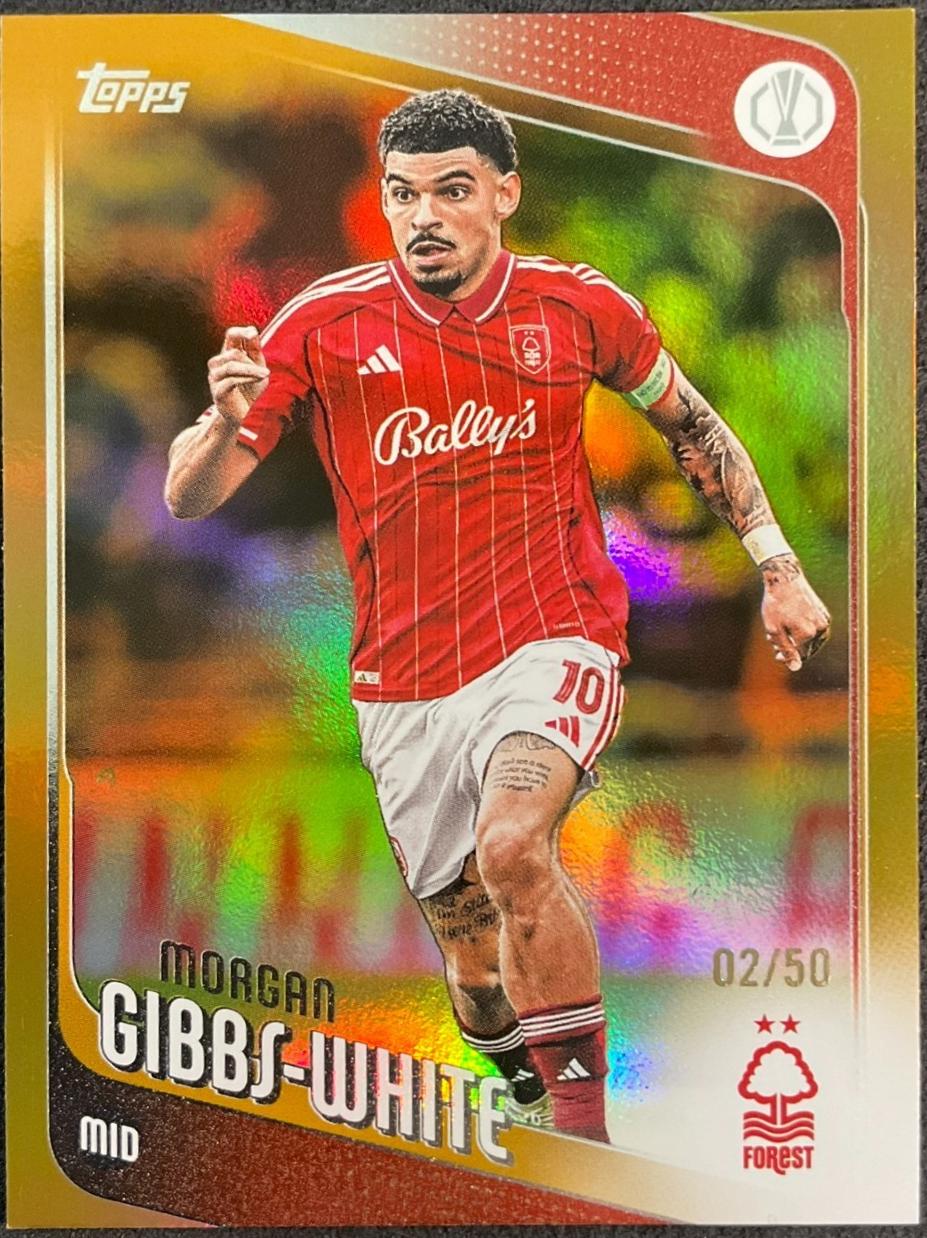 Morgan Gibbs-White [Gold Foil] #53