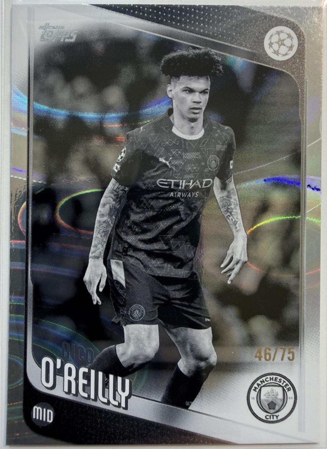 Nico O'Reilly [Black White Foil] #155