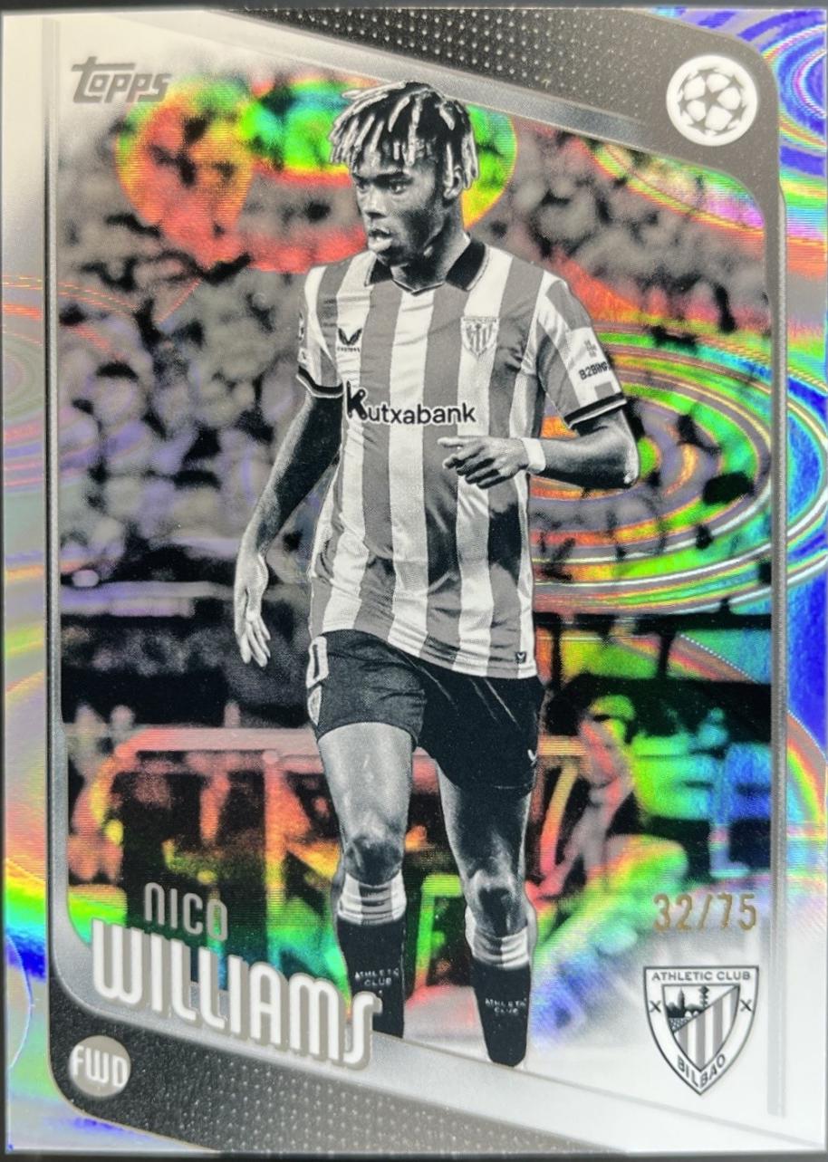 Nico Williams [Black White Raindrops] #38