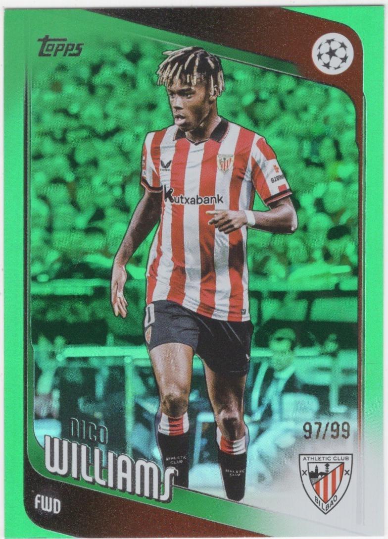 Nico Williams [Green Foil] #38