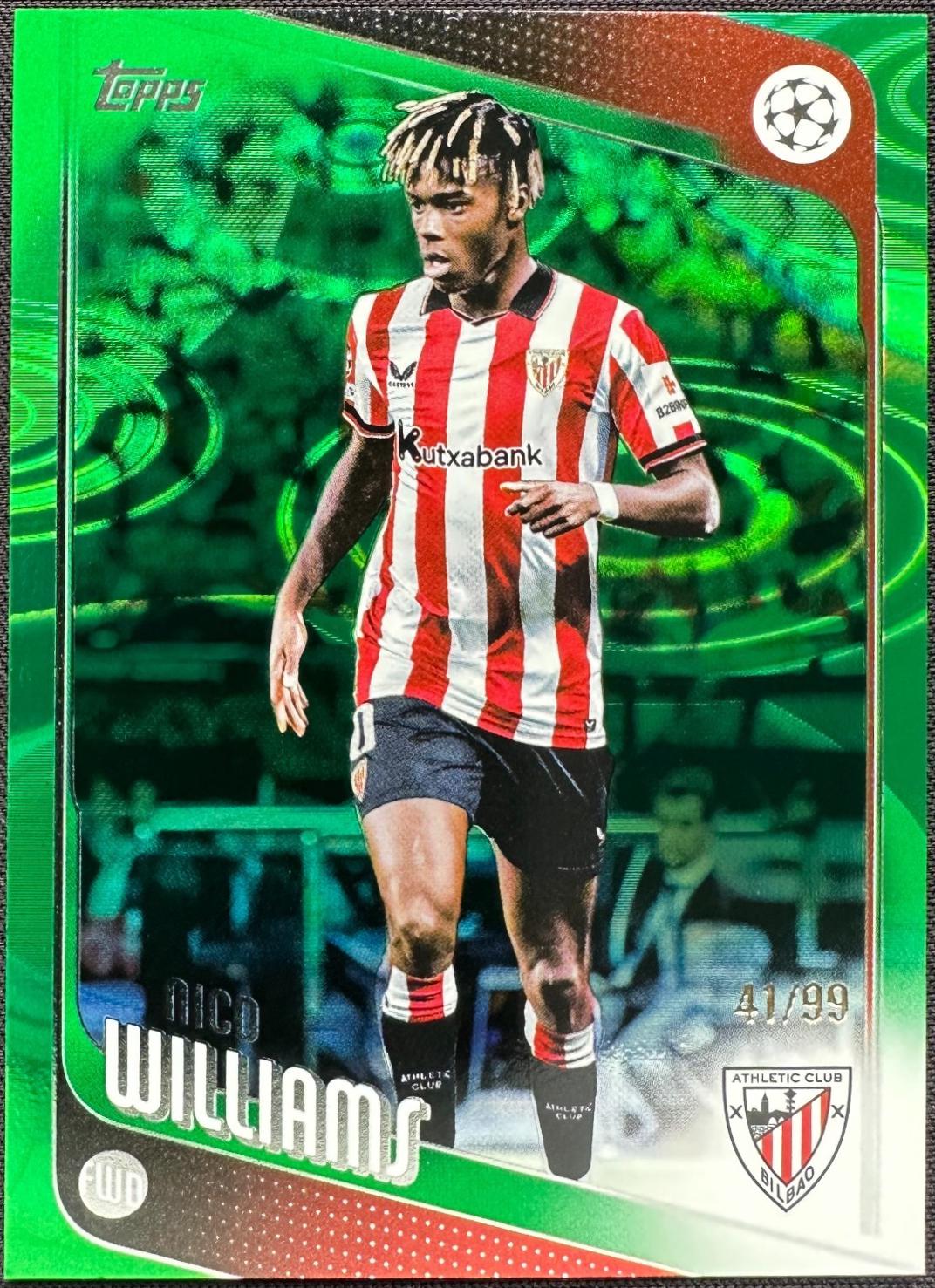 Nico Williams [Green Raindrops] #38