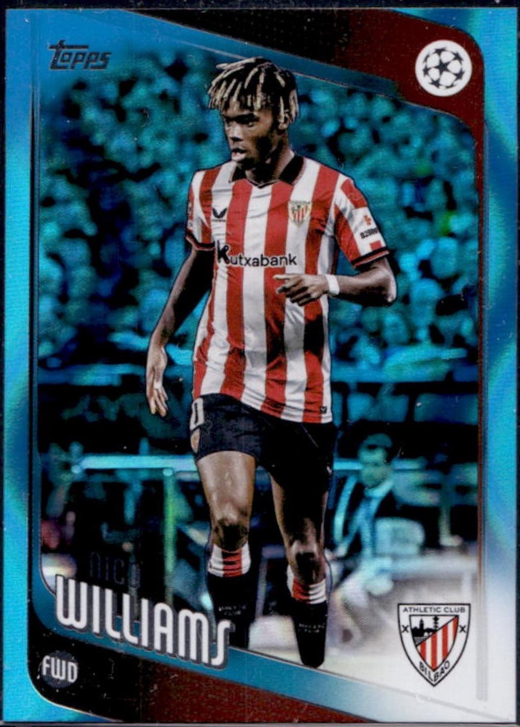 Nico Williams [Neon Blue Flowfractor] #38