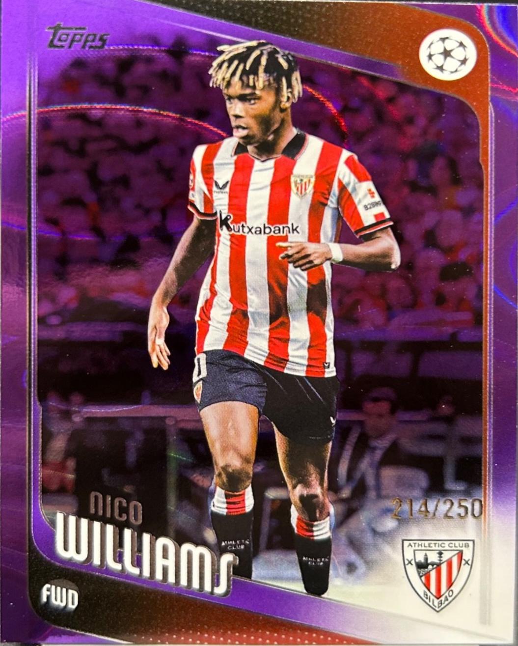 Nico Williams [Purple Foil] #38