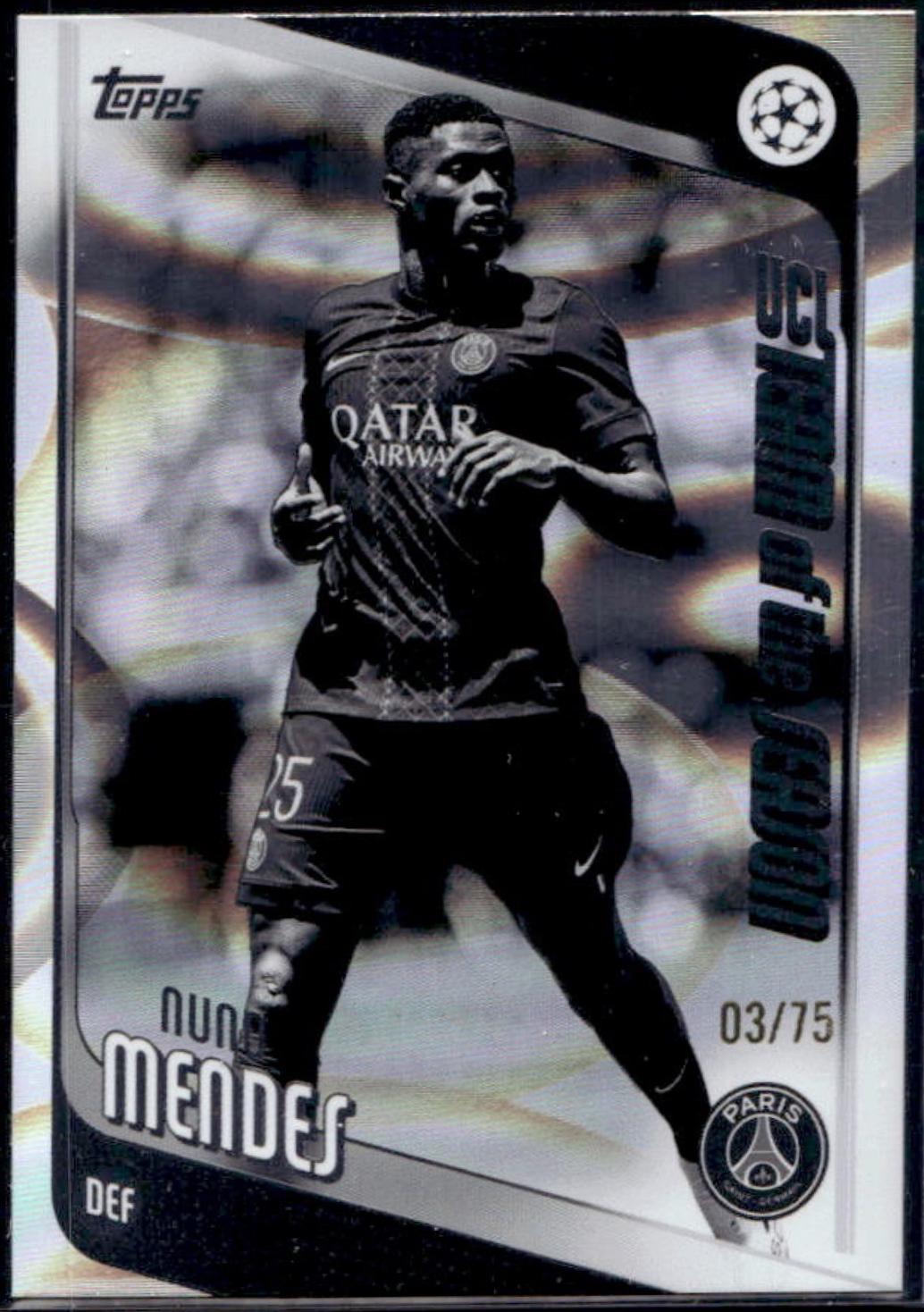 Nuno Mendes [Black White Raindrops] #69