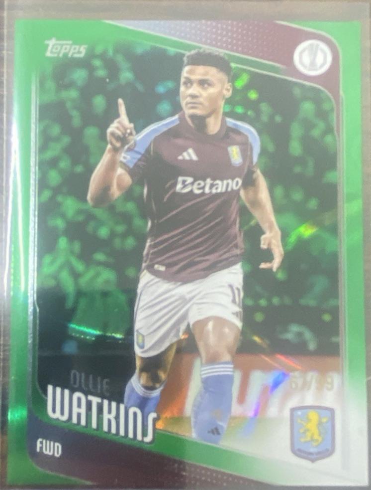 Ollie Watkins [Green Foil] #124