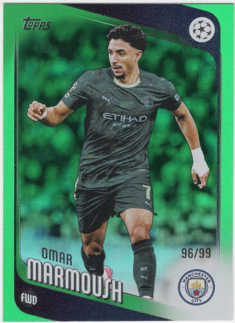 Omar Marmoush [Green Foil] #80